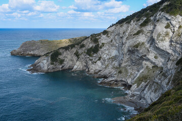 Fototapeta premium Cliff on the coast of Bizkaia