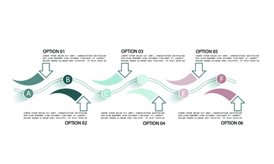Abstract infographic template for business design	