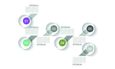 Minimal style infographic template.eps