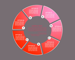 Minimal style infographic template.eps
