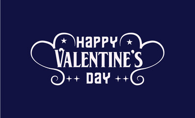 Naklejka premium happy valentine's day .