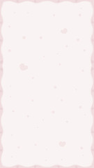 Pink frame for baby cards, for stories.