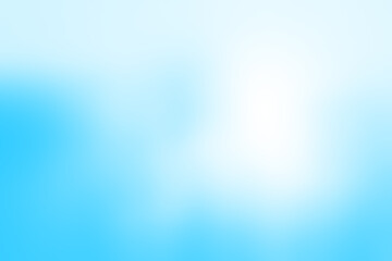Abstract blurred light blue and white background