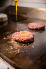 
Perfect Burger Classic Homemade Artisan Bacon Tomato Sauce Sausage Sweet Melted Cheese Onion Chicken Meat Pasta Shrimp Restaurant Menu Gourmet