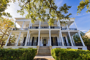 Historical houses in the Garden District