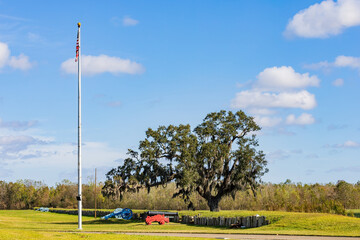 Landscape of Chalmette Battlefield