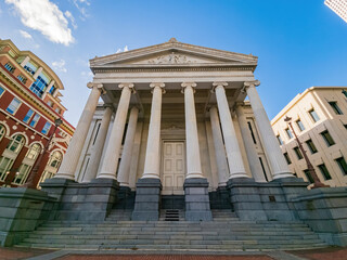 Sunny view of the Gallier Hall