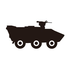 military armored vehicle vector design