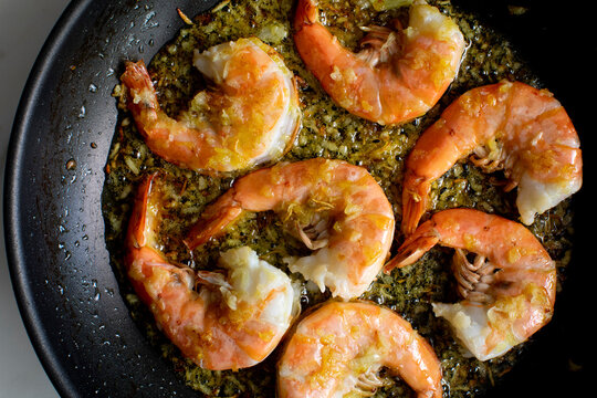 Greek Garlic Shrimp Tapas