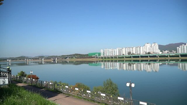 Han river, Hanam, Gyeonggido, South Korea