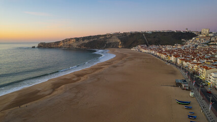 sunset at the beach