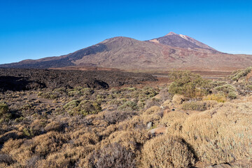 Mount Teide on the Canary Island of La Palma