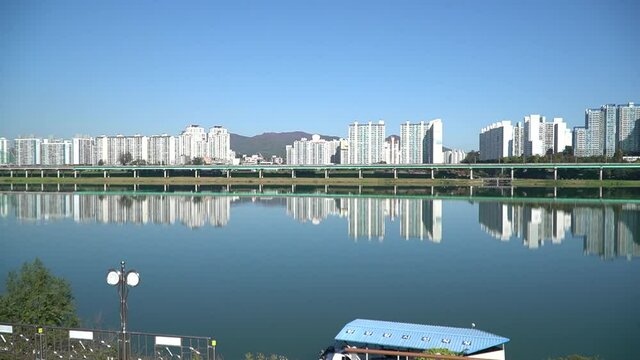 Han river, Hanam, Gyeonggido, South Korea