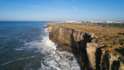 cliffs of moher at the coast
