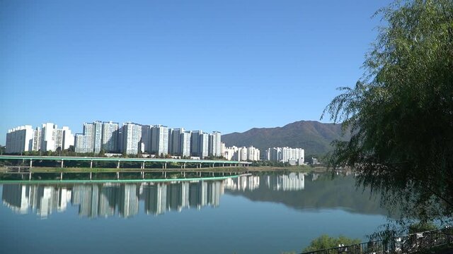 Han river, Hanam, Gyeonggido, South Korea