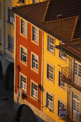 old houses in the old town