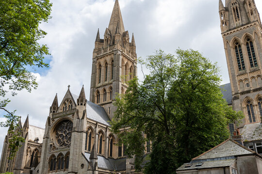 Truro cathedral in Cornwall
