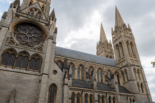 Truro cathedral in Cornwall