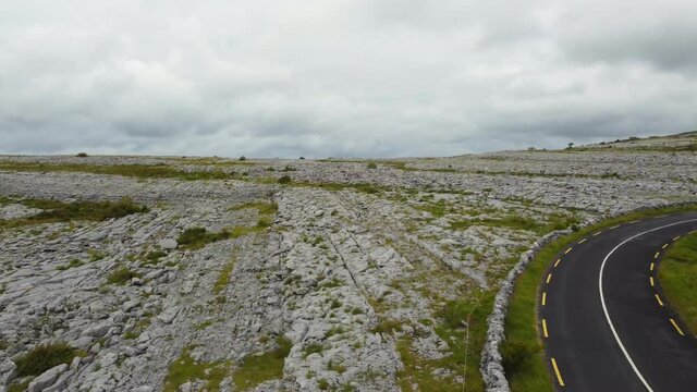 Reveling Aerial of The Burren