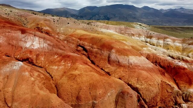 red mountains similar to mars