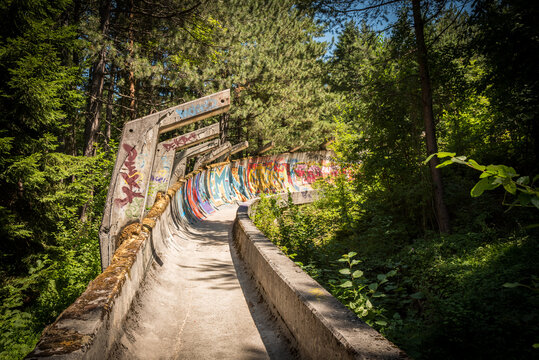 Abandoned Sarajevo Bobsleigh
