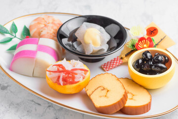 正月料理　ワンプレート