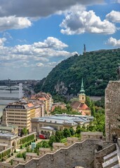 Fototapeta premium Buda Castle Palace in Budapest, Hungary