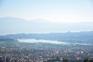 panorama of the city of Denizli