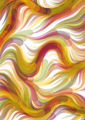 Fototapeta premium Abstract Perlin Noise Geometric Pattern generative computational art illustration