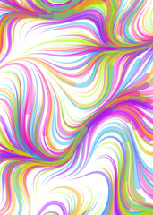 Obraz premium Abstract Perlin Noise Geometric Pattern generative computational art illustration