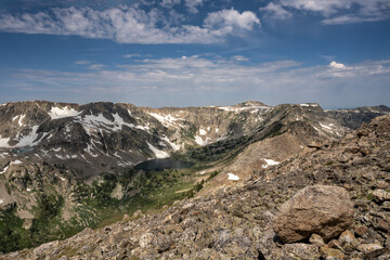 Lake Solitude Below Paintbrush Divide