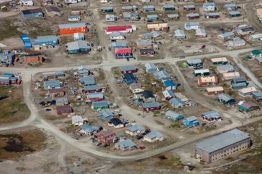 Arctic Village Of Rankin Inlet Nunavut Canada