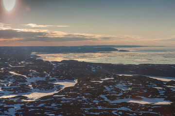 Arctic Southampton Island Granite Hills and Porsild Mountains Nunavut