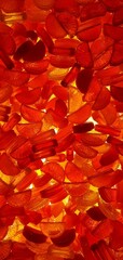 Red candy background. Delicious sweets. Sweets background and texture.