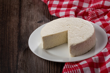 Brazilian tipical white cheese, known as 