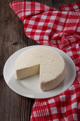 Brazilian tipical white cheese, known as 