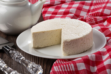 Brazilian tipical white cheese, known as 