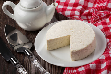 Brazilian tipical white cheese, known as 