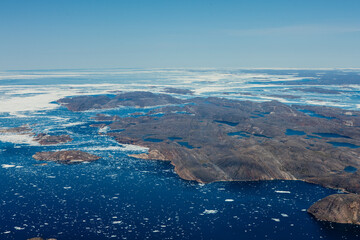 Hudson Strait Southwest of Iqaluit. Baffin Island Nunavut. Canadian Arctic