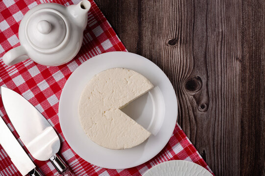 Brazilian tipical white cheese, known as "queijo minas".