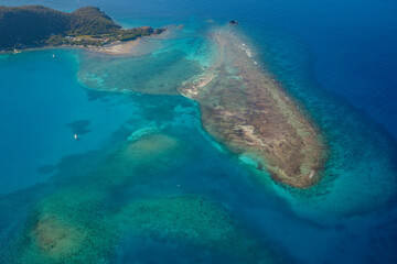 Naklejka premium Virgin Gorda. British Virgin Islands Caribbean