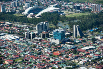 Estadio National and La Sabana Park. San José Costa Rica