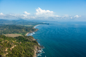 Pacific Coastline of Nicoya Peninsula Costa Rica