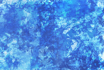 背景素材_水彩テクスチャ_青