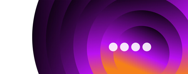 Fluid gradients, swirls and circles. Bright color lines. Vector Illustration For Wallpaper, Banner, Background, Landing Page