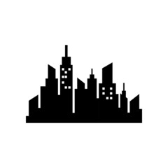 Obraz premium Skyline city icon design template vector isolated