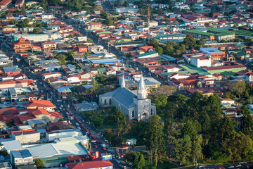 Obraz premium Suburbs of San José Costa Rica