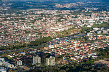 Naklejka premium Downtown San José Costa Rica
