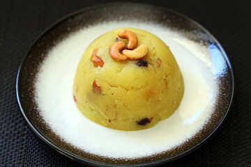 Indian - Sri Lankan Kesari Dessert 