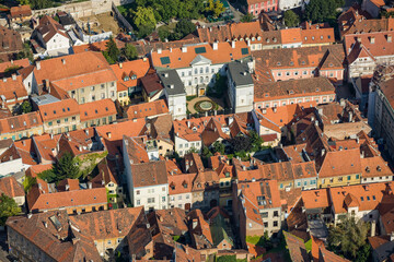 Obraz premium Historic City of Zagreb Croatia